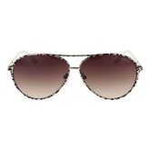 Guess Cream Metal Sunglasses